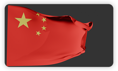 旗帜飘扬的Blender4.0模型