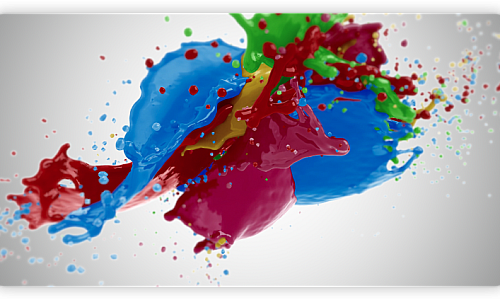 FCPX颜料溅射logo动画