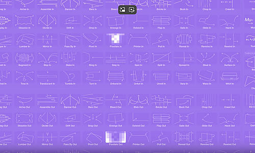 FCPX MG动画动作预设V2